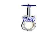 Vanne à guillotine TOBO Durable haute température ANSI 150LB en acier inoxydable 316 Wafer