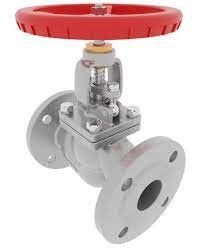 2&quot; haute température de robinet d'arrêt sphérique d'extrémité de bride de SS304 PN25 plus la valve d'isolement de globe
