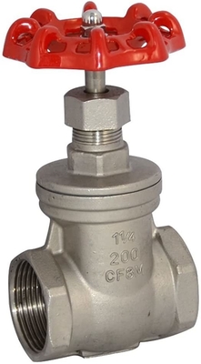 1-1/4&quot; 200PSI WOG robinet-vanne résistant TNP femelle SS316 CF8M