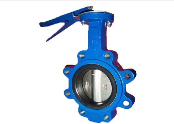 2~8&quot; une tiges aucune conception api 609 MSS SP-67 de valve de Pin Wafer Butterfly Valve SS316