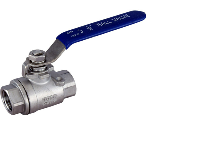 Robinet à tournant sphérique de fil femelle de la poignée 2pc de traction de l'acier inoxydable 316L BSP TNP d'Aohoy 304 pour l'eau